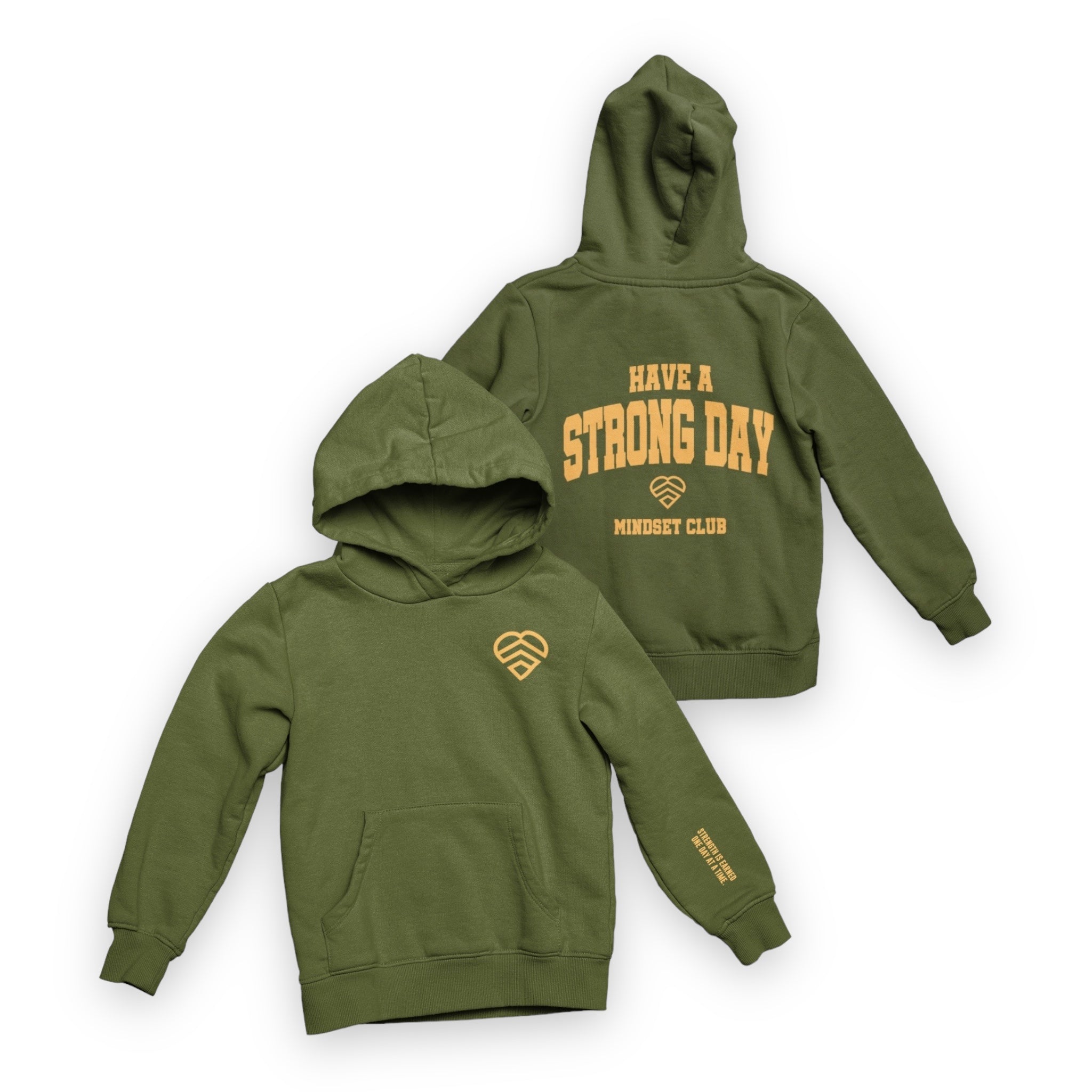 Mindset Club Logo Hoodie - Army