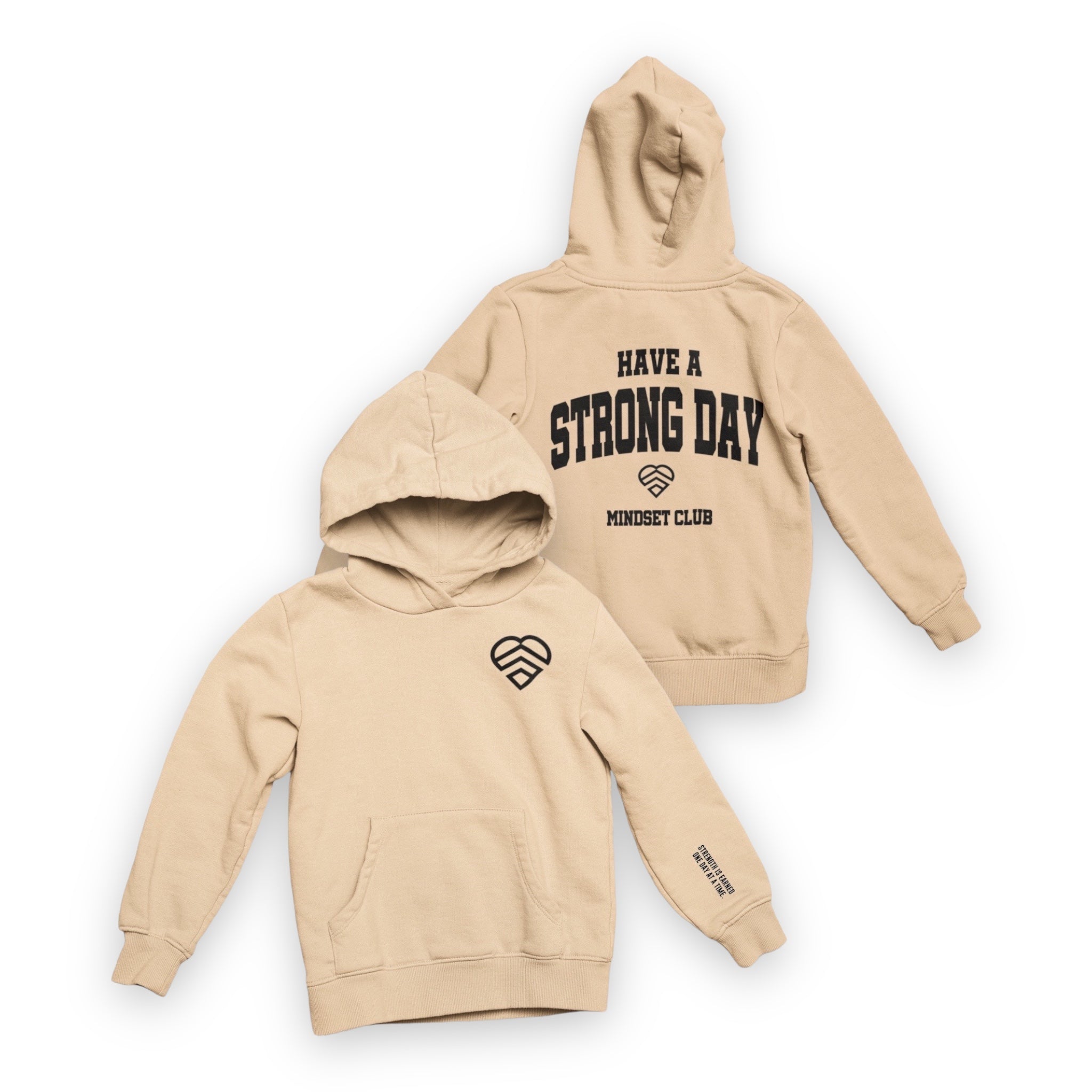 Mindset Club Logo Hoodie - Sand