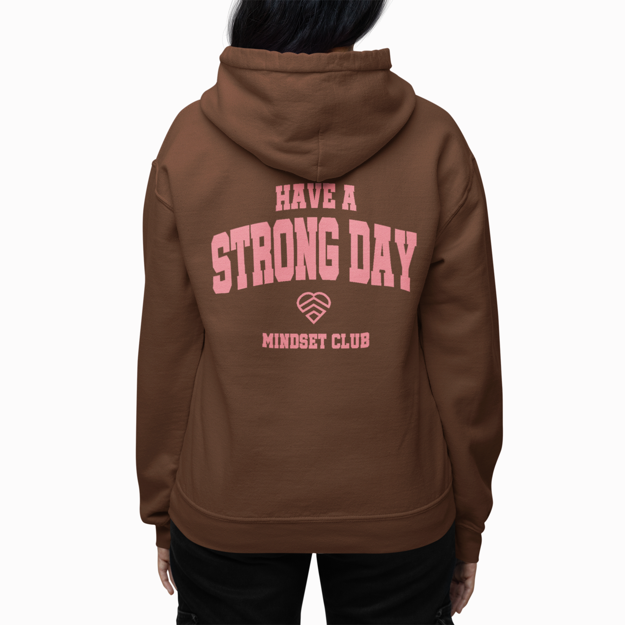 Mindset Club Logo Hoodie - Chocolate