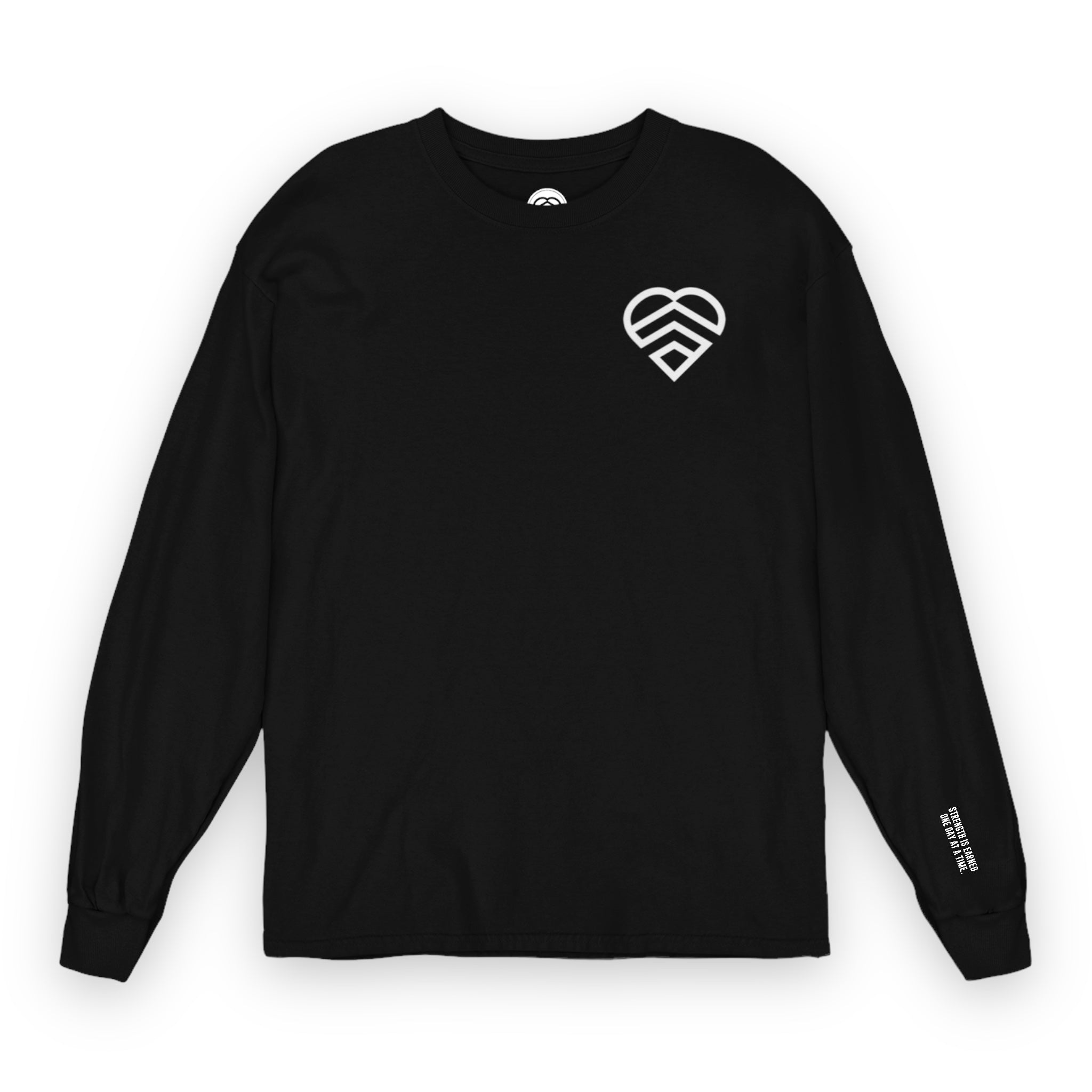 Mindset Club Long Sleeve Logo Shirt - Black