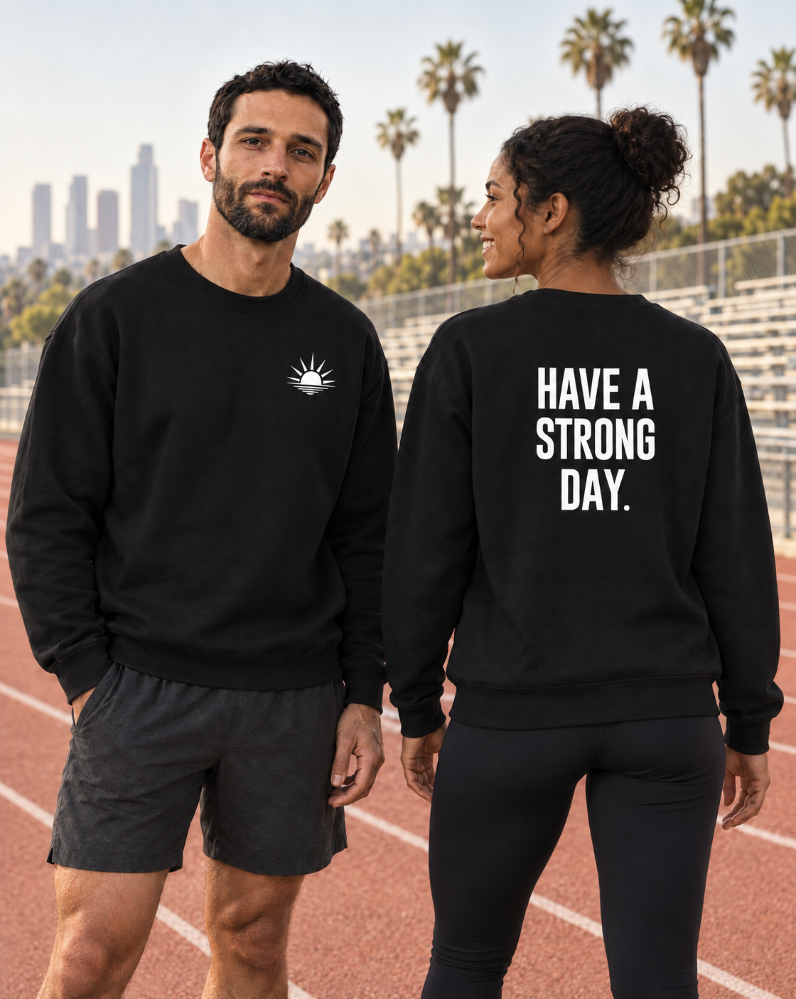Black - Unisex Premium Sweatshirt