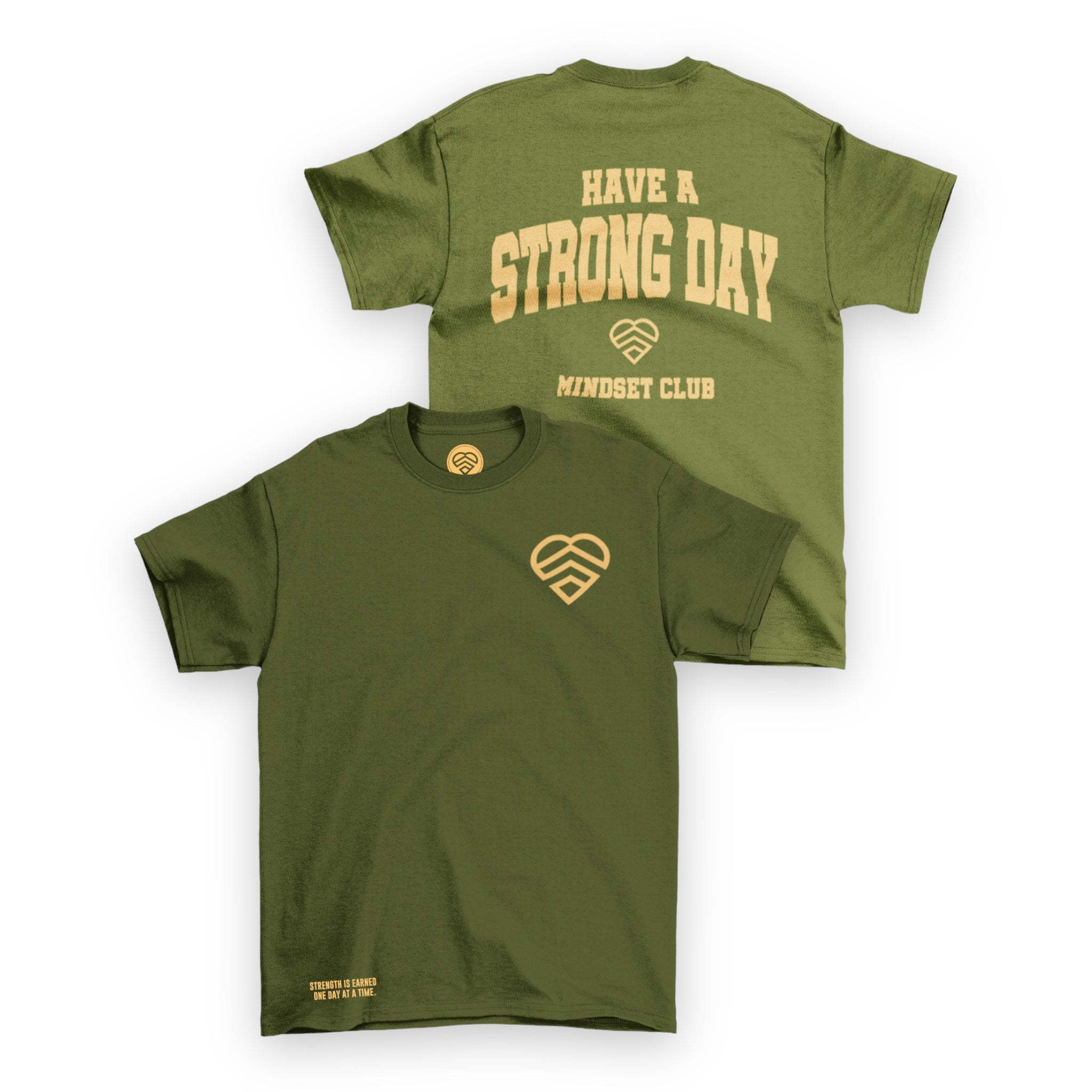 Mindset Club Logo Shirt - Army
