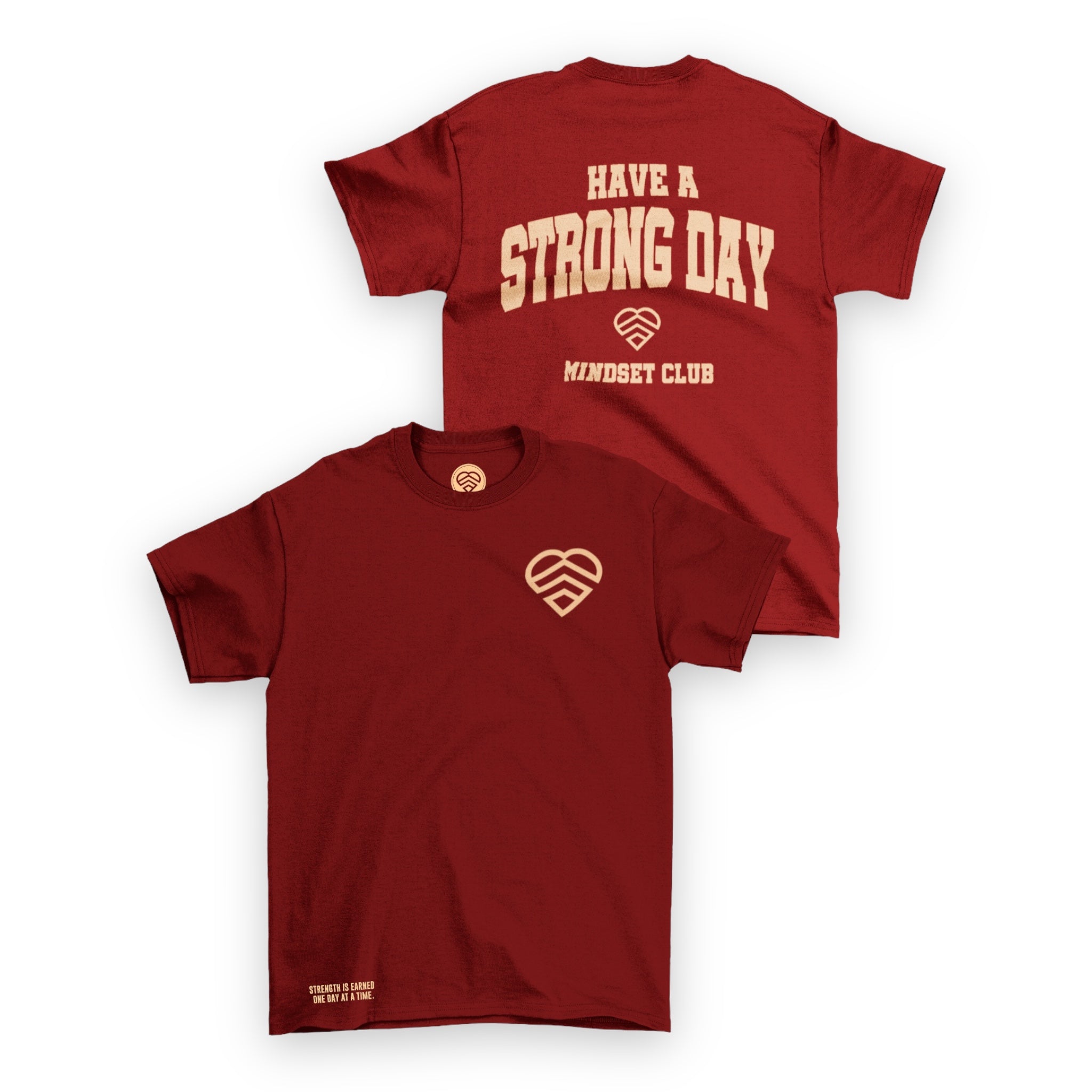 Mindset Club Logo Shirt - Maroon