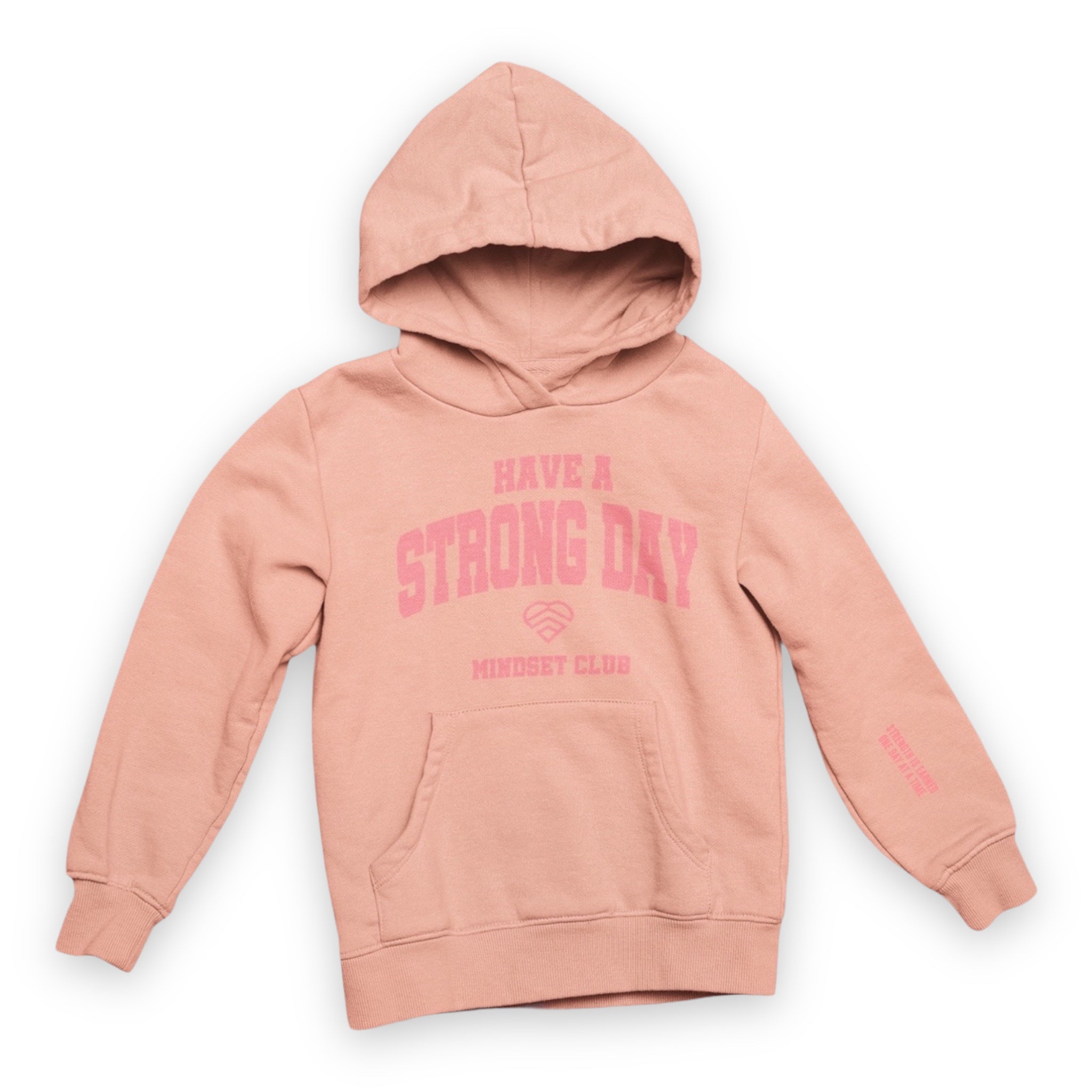 Mindset Club Statement Hoodie - Pink