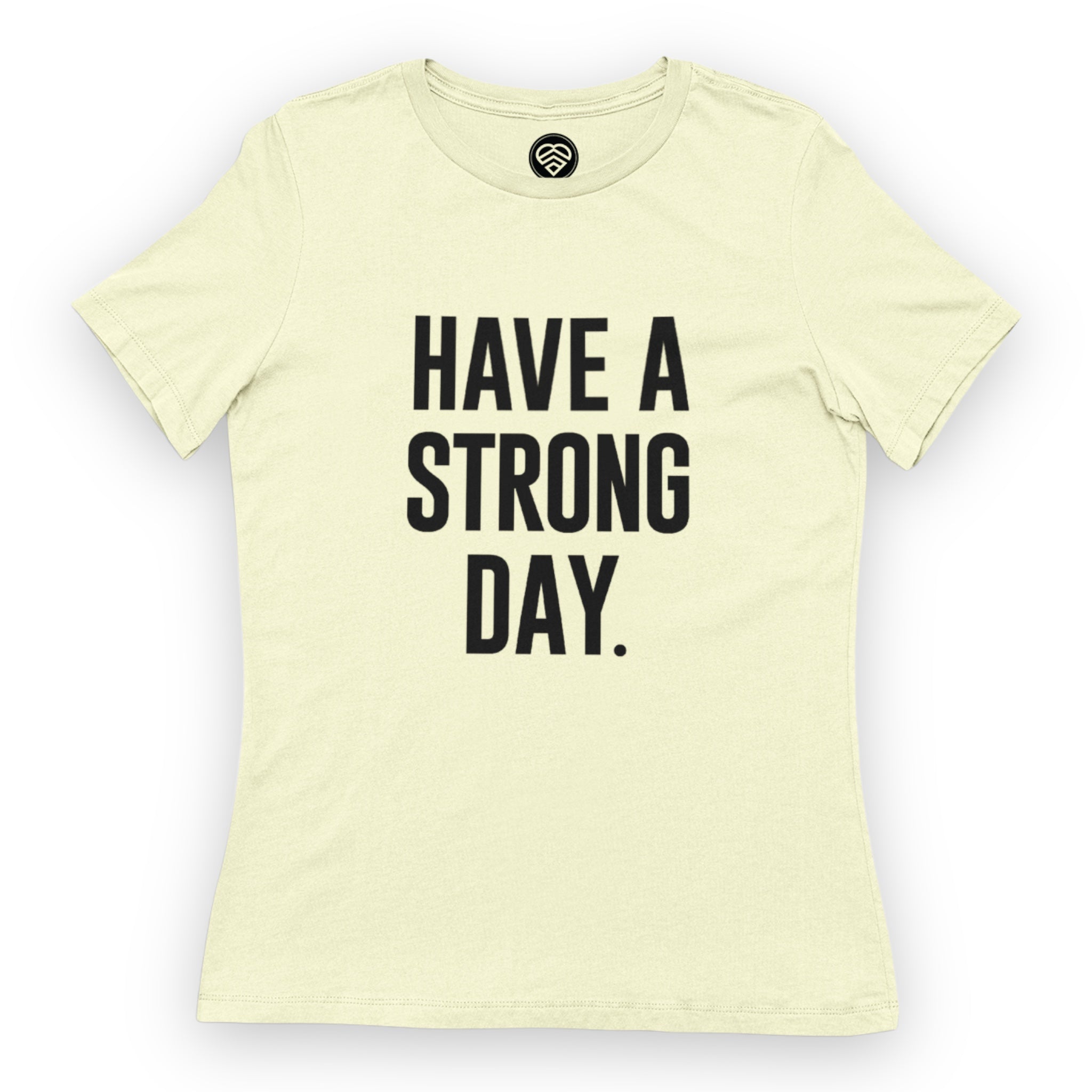 Women's Slogan Statement Shirt - Oatmeal