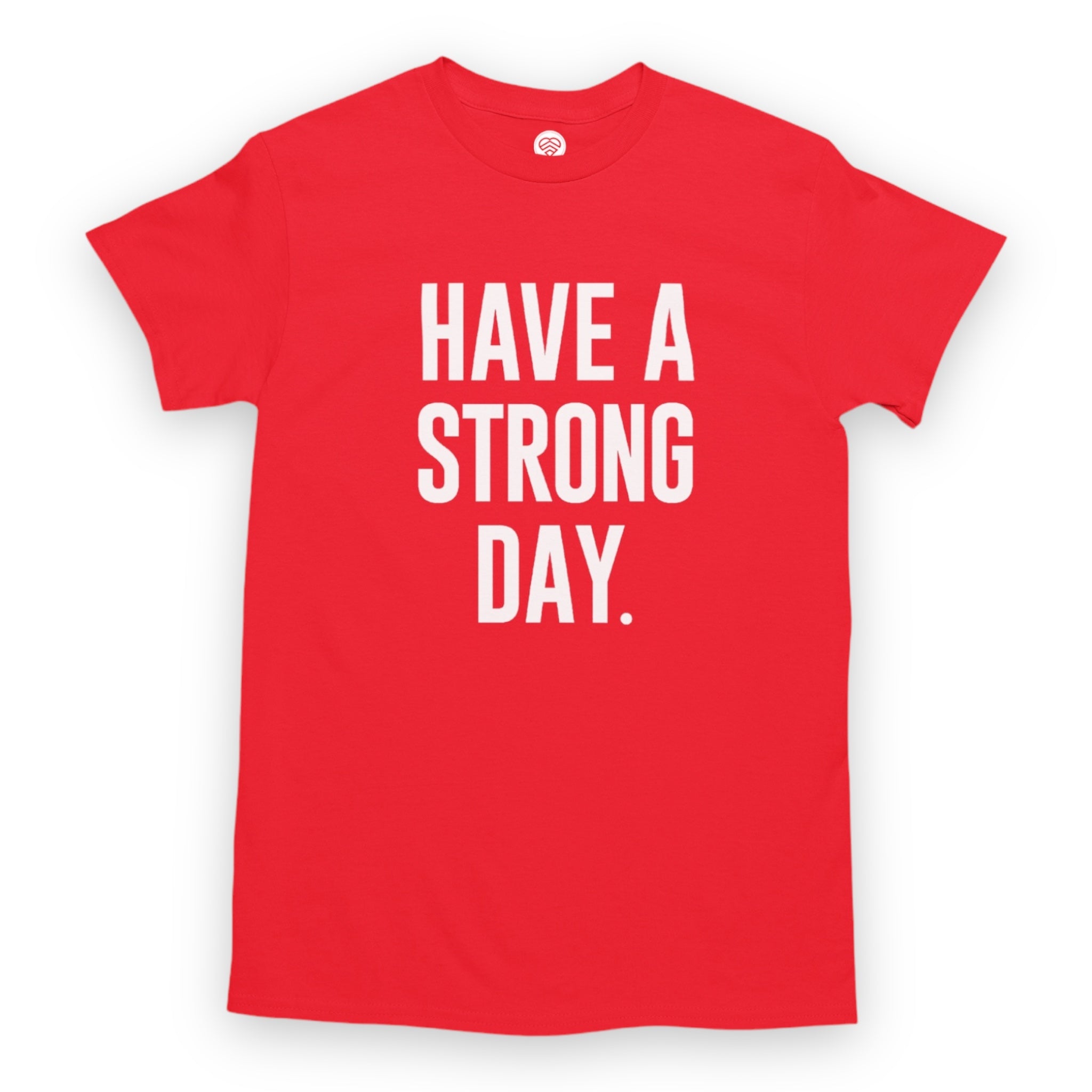 Slogan Statement Shirt - Red