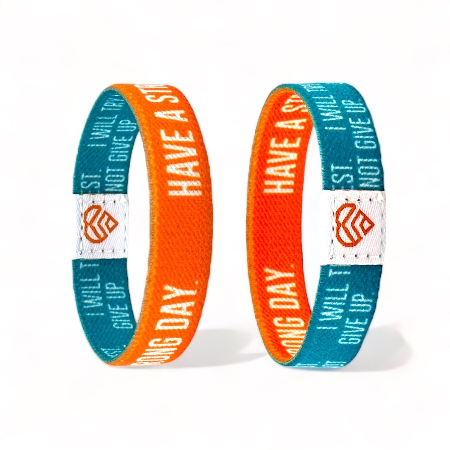 "I Will Try My Best. I Will Not Give Up." | Youth Reversible Wristband