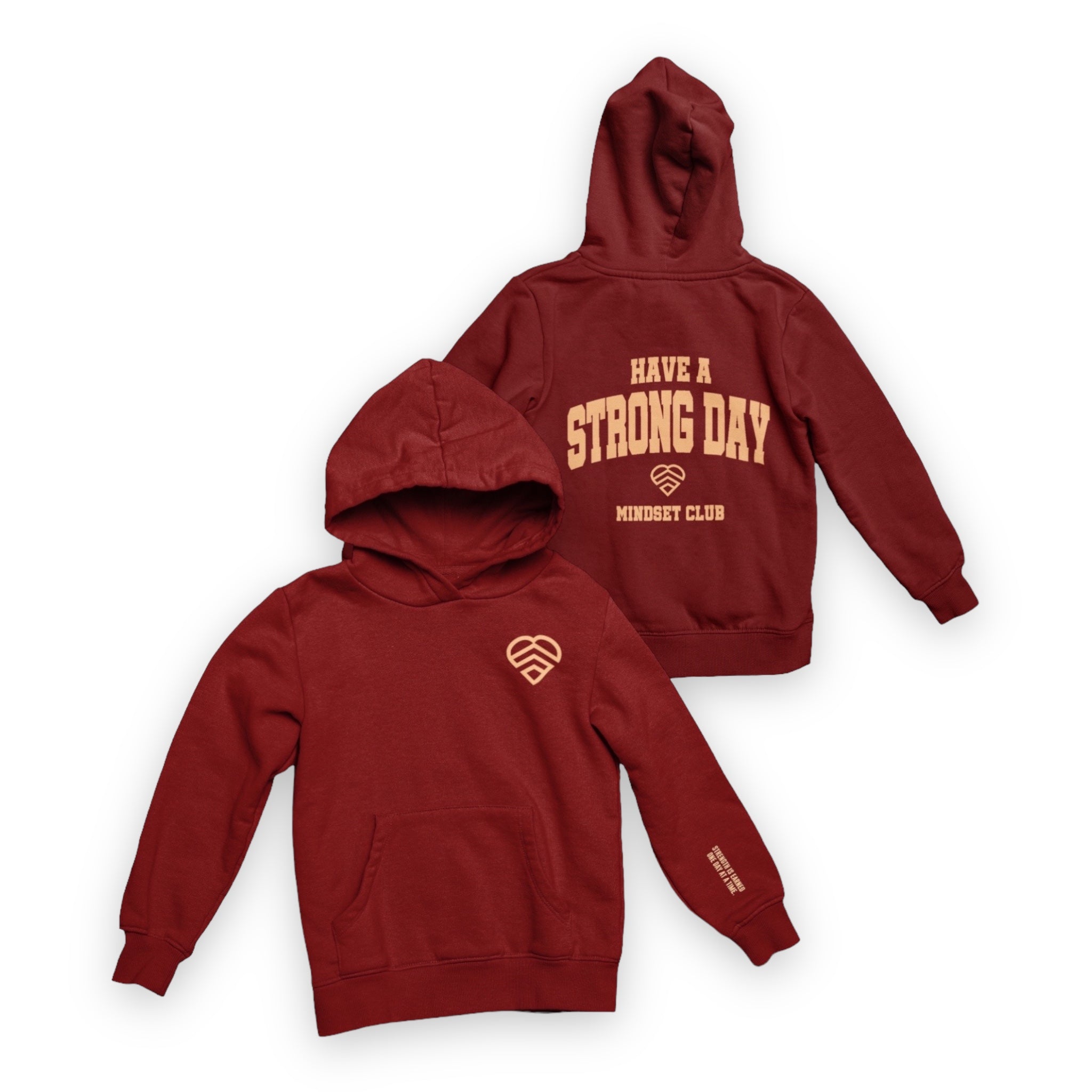 Mindset Club Logo Hoodie - Maroon