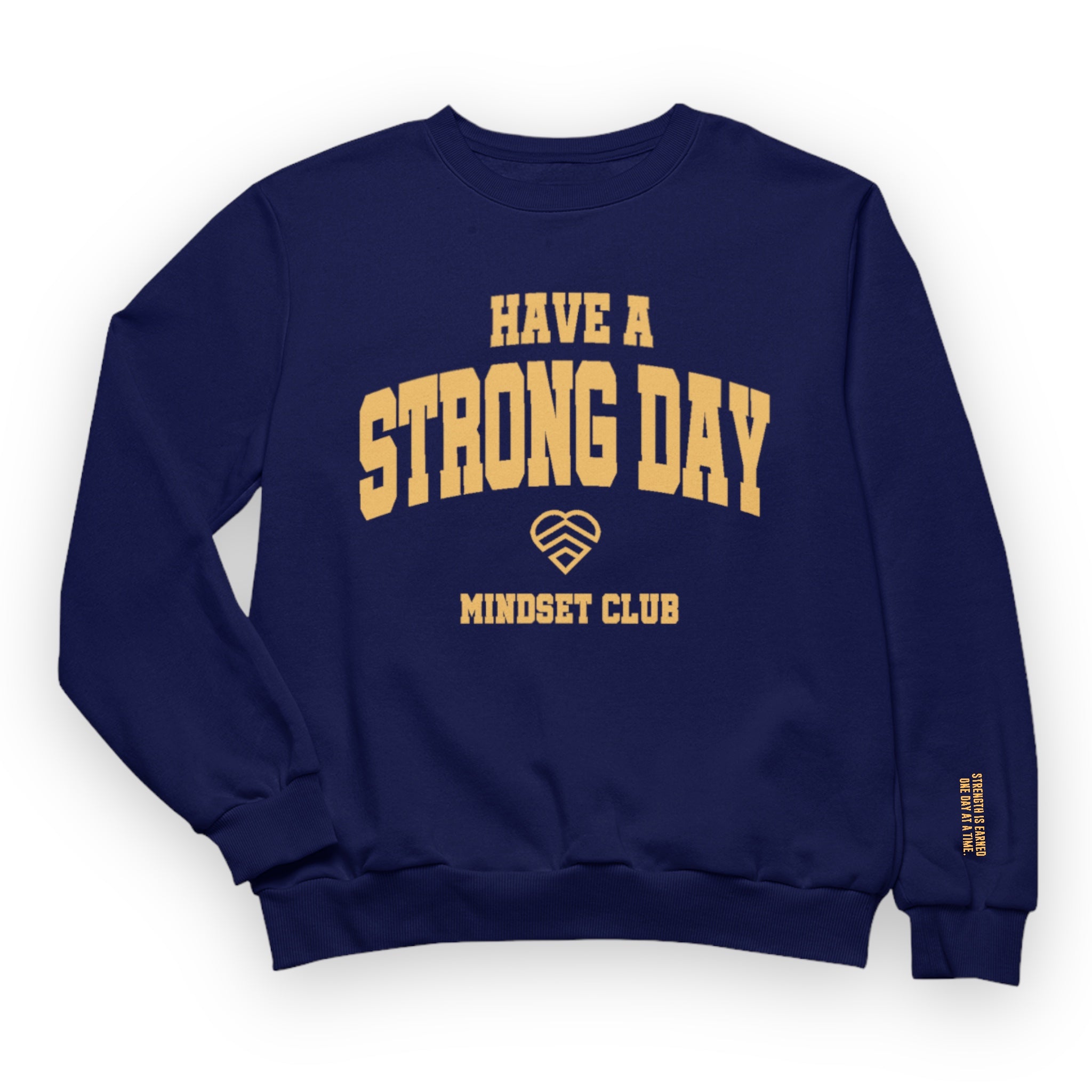 Mindset Club Statement Crewneck - Navy