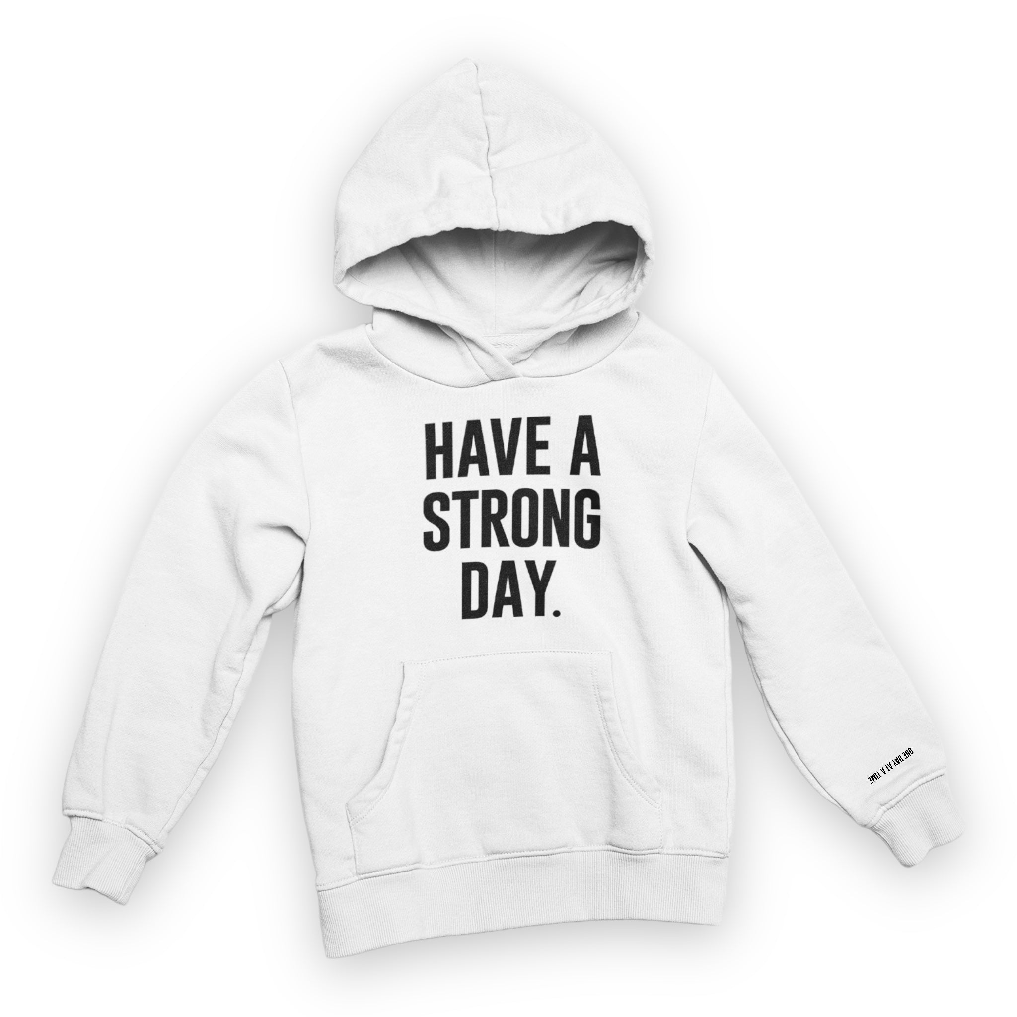 Slogan Testimony Hoodie - White