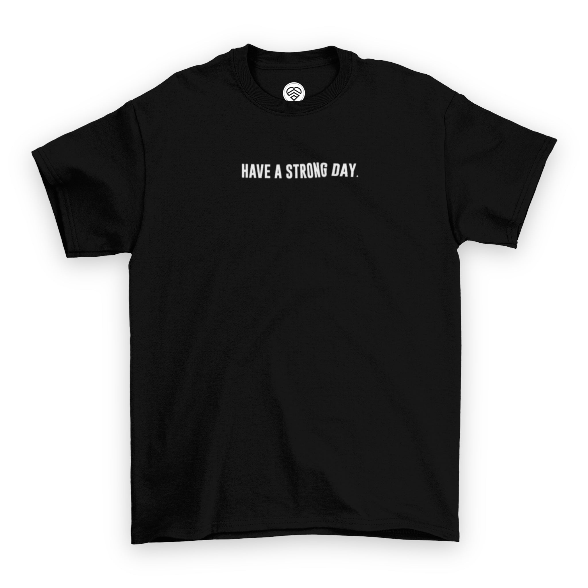 Slogan Line Shirt - Black