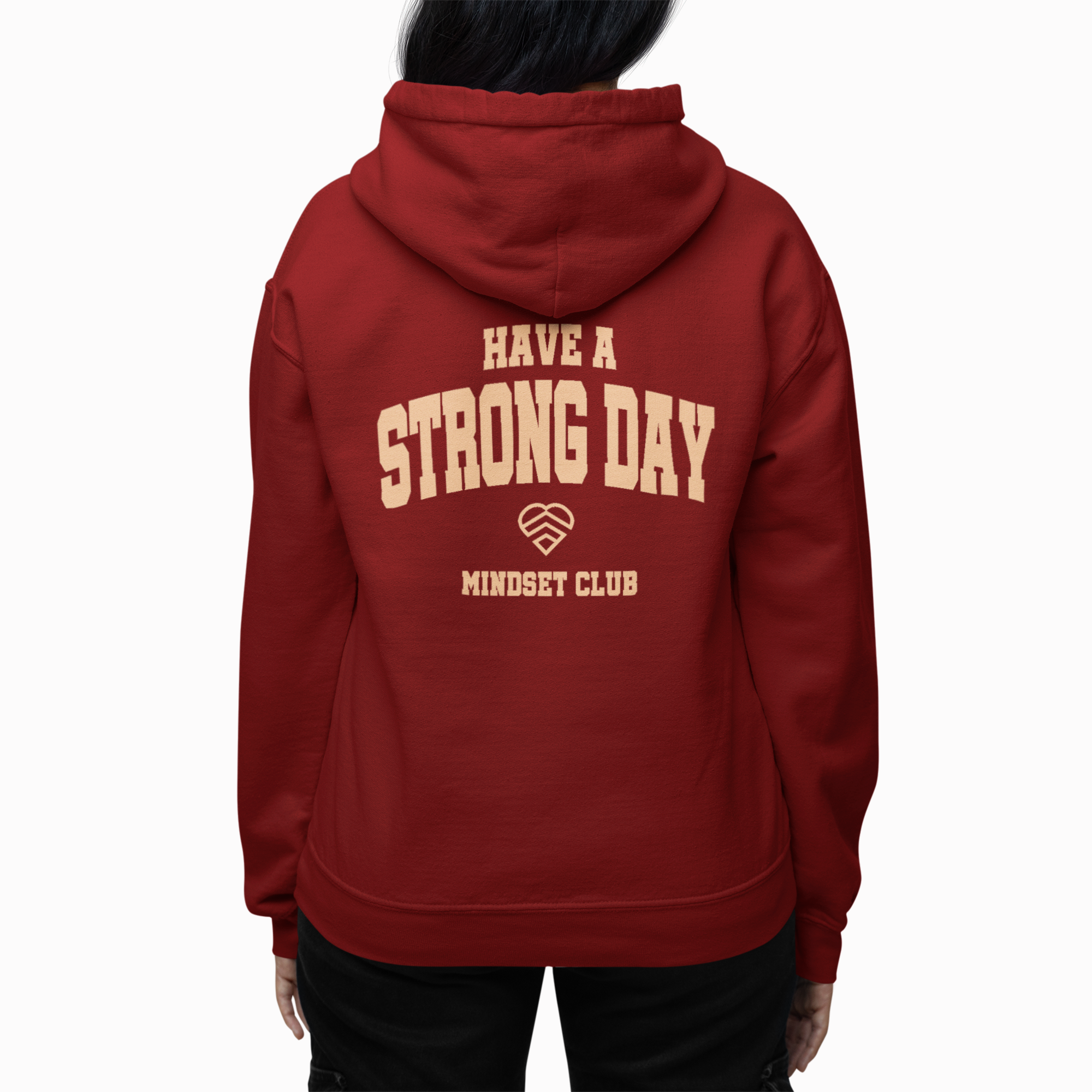 Mindset Club Logo Hoodie - Maroon