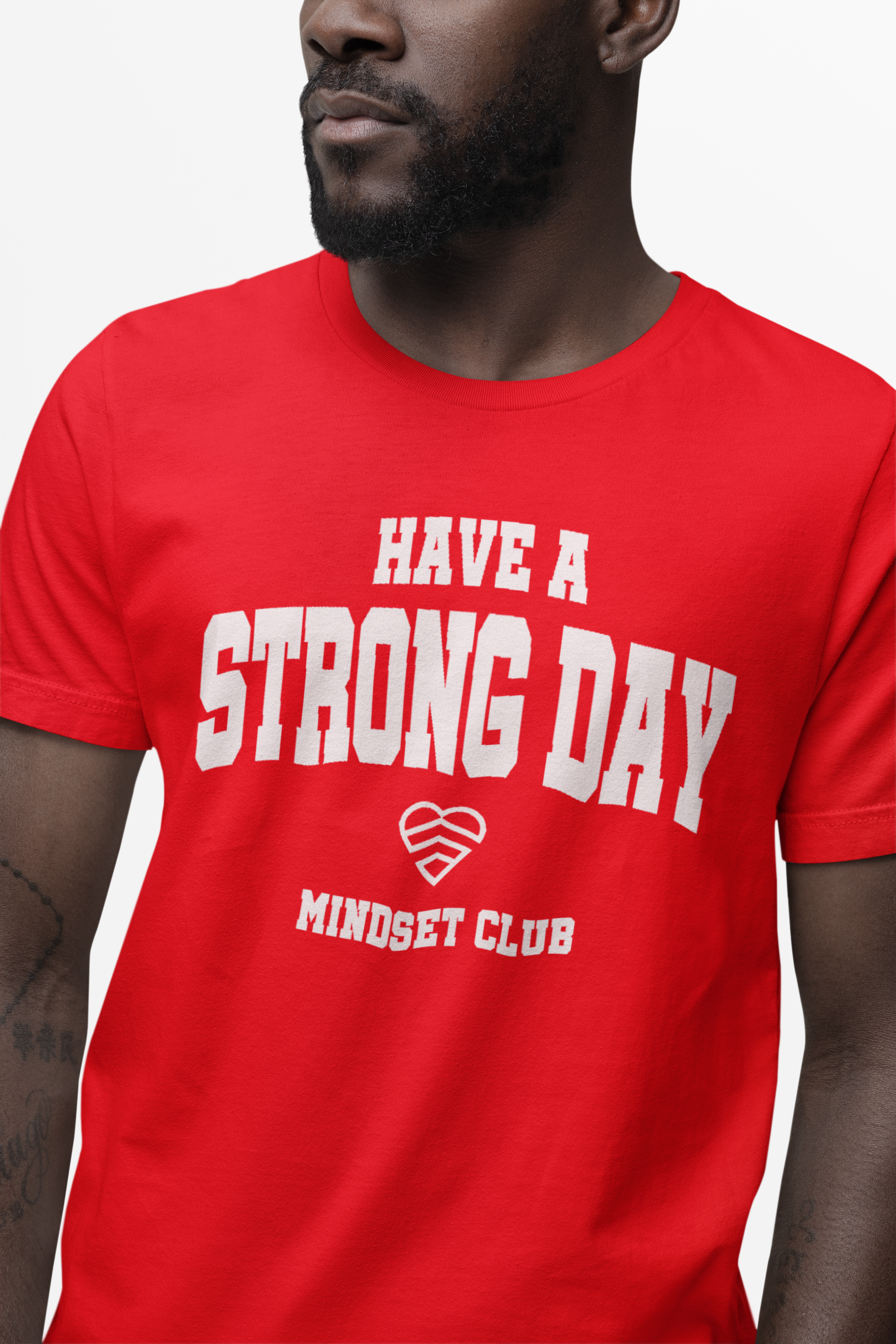 Mindset Club Statement Shirt - Red