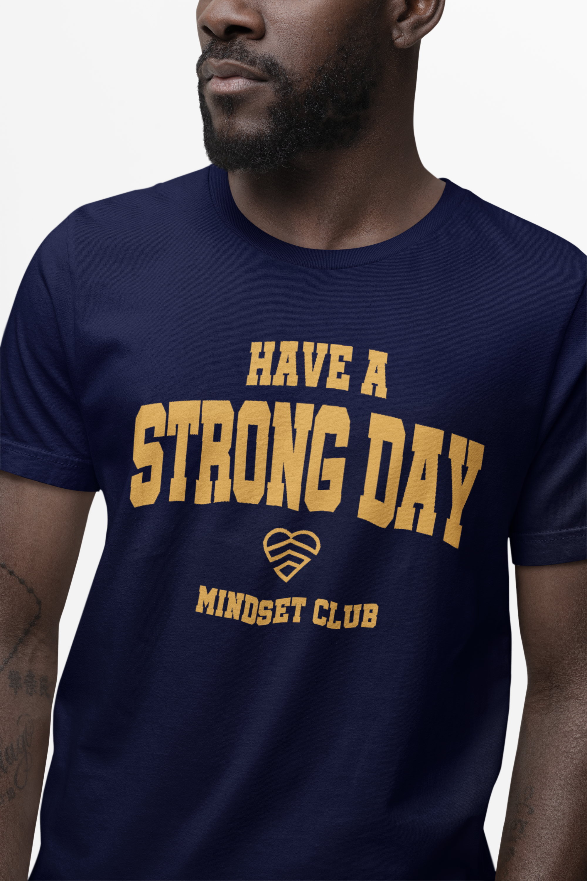 Mindset Club Statement Shirt - Navy
