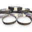 HAVE A STRONG DAY. | (CLASSIC) BLACK REVERSIBLE WRISTBAND