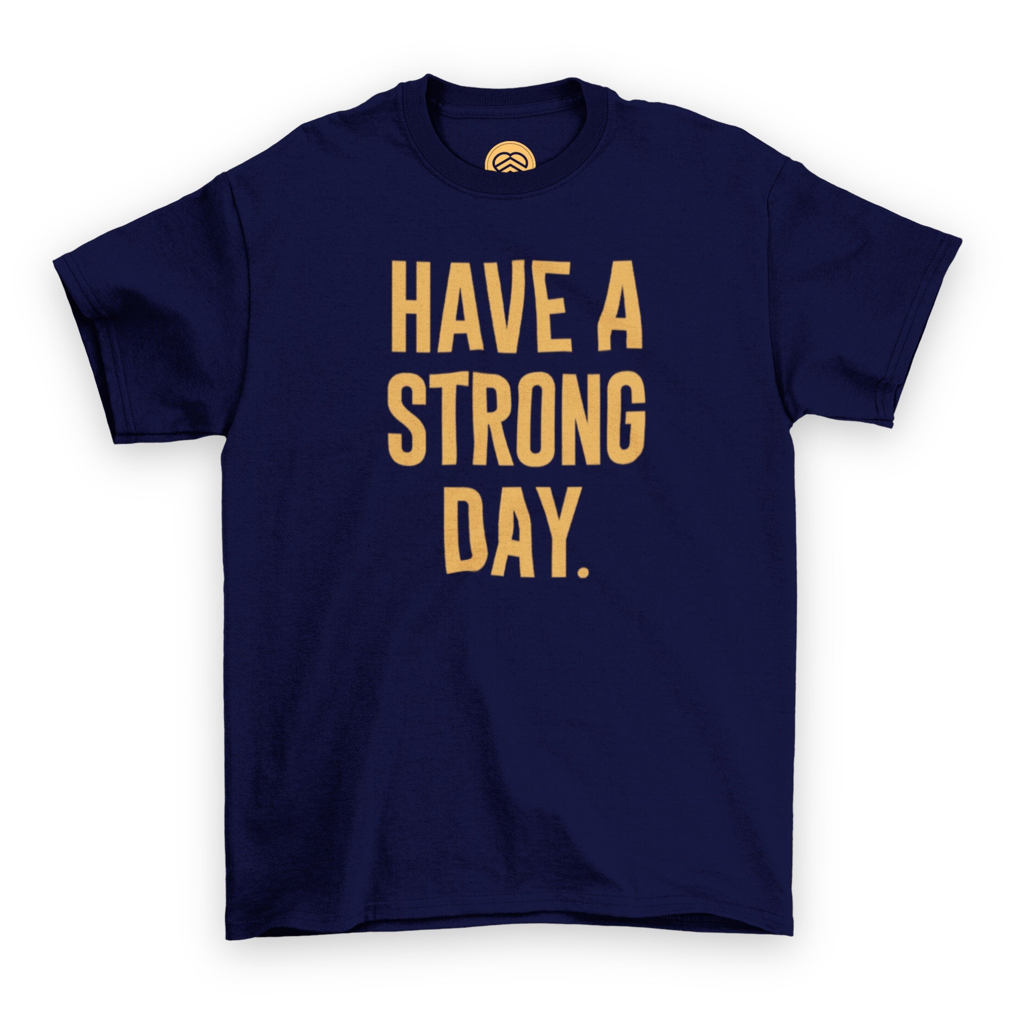 Slogan Statement Shirt - Navy