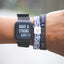 HAVE A STRONG DAY. | MENTAL HEALTH | (BLACK) REVERSIBLE WRISTBAND - LOVE, ANXIETY, DEPRESSION - HAVE A STRONG DAY. 