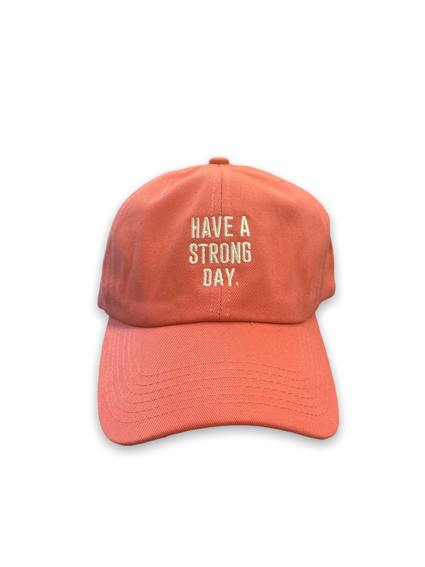 MAUVE BASEBALL CAP | HAVE A STRONG DAY.