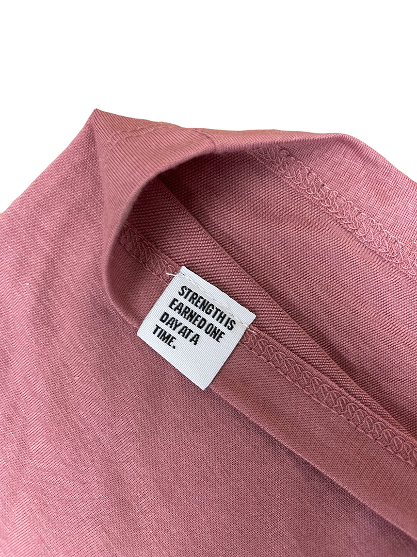 MAUVE MUSCLE TANK | HAVE A STRONG DAY.