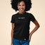 BLACK SLOGAN SHIRT | HAVE A STRONG DAY.